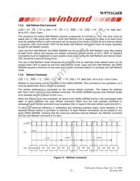 W9751G6IB-25 Datasheet Page 22