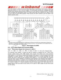 W9751G6KB25I TR Datasheet Page 11