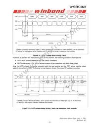W9751G6KB25I TR Datasheet Page 19
