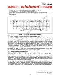 W9751G8KB25I Datasheet Page 10