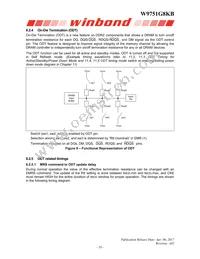 W9751G8KB25I Datasheet Page 18