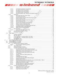 W978H6KBQX2I Datasheet Page 3