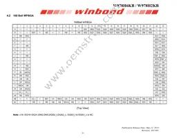 W978H6KBQX2I Datasheet Page 9