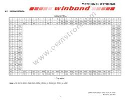 W979H6KBQX2I Datasheet Page 9