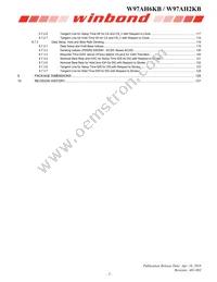 W97AH6KBQX2I Datasheet Page 5