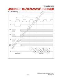 W9812G2KB-6I Datasheet Page 19