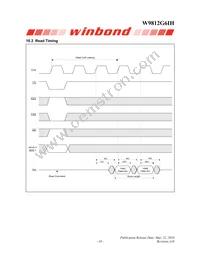 W9812G6IH-6 Datasheet Page 18