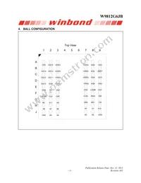 W9812G6JB-6I Datasheet Page 4
