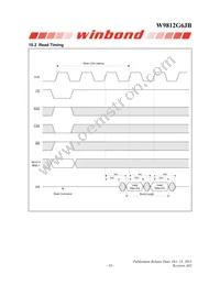 W9812G6JB-6I Datasheet Page 18