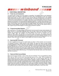 W9816G6IB-6 Datasheet Page 7