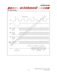 W9825G2JB-6I Datasheet Page 18