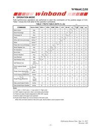 W9864G2JH-6 Datasheet Page 12