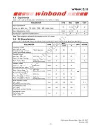 W9864G2JH-6 Datasheet Page 15