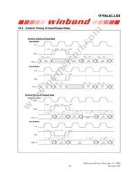 W9864G6IH-6 Datasheet Page 20