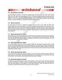 W9864G6JB-6 Datasheet Page 8