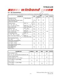 W9864G6JB-6 Datasheet Page 14