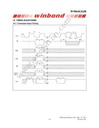 W9864G6JB-6 Datasheet Page 18