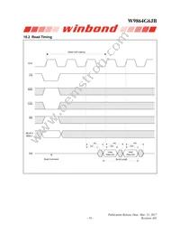 W9864G6JB-6 Datasheet Page 19