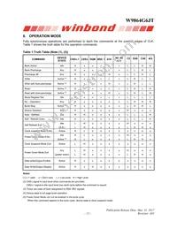 W9864G6JT-6 Datasheet Page 12