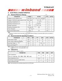W9864G6JT-6 Datasheet Page 13