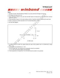 W9864G6JT-6 Datasheet Page 16