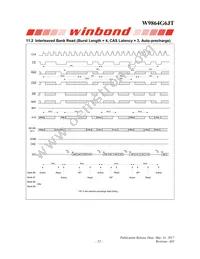 W9864G6JT-6 Datasheet Page 22