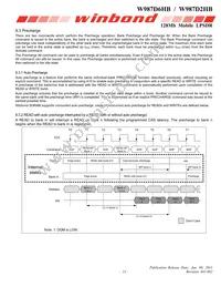 W987D2HBJX7E Datasheet Page 23