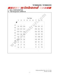 W988D2FBJX7E Datasheet Page 5