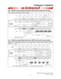 W988D2FBJX7E Datasheet Page 19