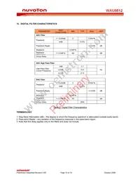 WAU8812RG TR Datasheet Page 10