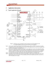WAU8822YG Datasheet Page 11
