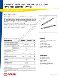 WDIH15140SF1111 Datasheet Cover