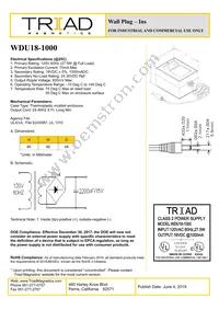 WDU18-1000 Cover