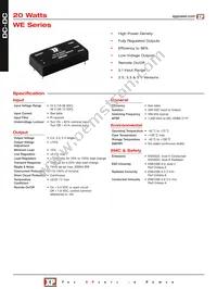 WE300 Datasheet Cover