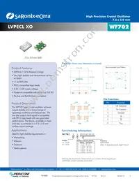 WF7021B0622.080000 Datasheet Cover