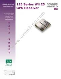 WI125 Datasheet Cover