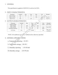 WICCFL1# Datasheet Page 3