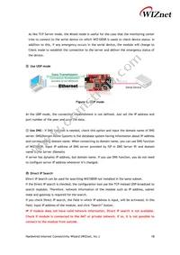 WIZ100SR Datasheet Page 18