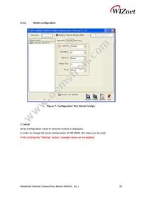 WIZ105SR Datasheet Page 20