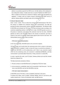 WIZ107SR-TTL Datasheet Page 16