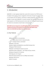 WIZ125SR Datasheet Page 7