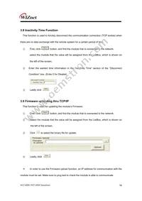 WIZ145SR Datasheet Page 20