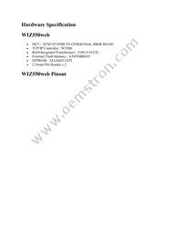 WIZ550WEB Datasheet Cover