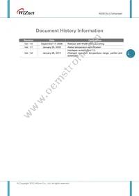 WIZ812MJ Datasheet Page 2