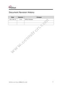 WIZ820IO Datasheet Page 2
