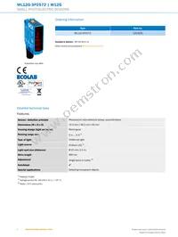 WL12G-3P2572 Datasheet Page 2