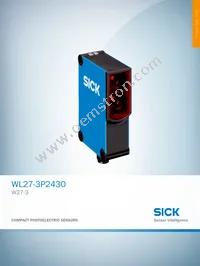 WL27-3P2430 Datasheet Cover