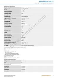 WL27-3P2451 Datasheet Page 3