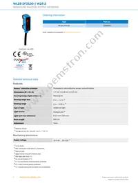 WL2S-2F3130 Datasheet Page 2