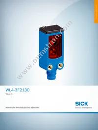 WL4-3F2130 Datasheet Cover